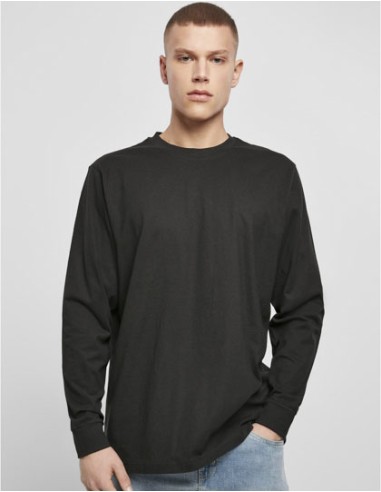 BUI-BY091-Long Sleeve Tee With Cuffrib